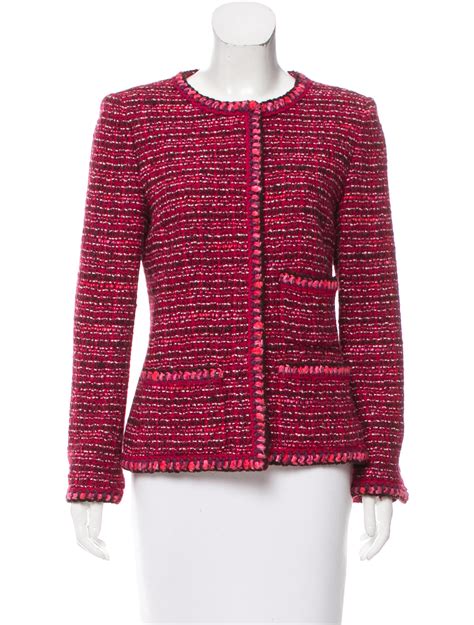 chanel jacke tweed|Chanel tweed jacket outlet.